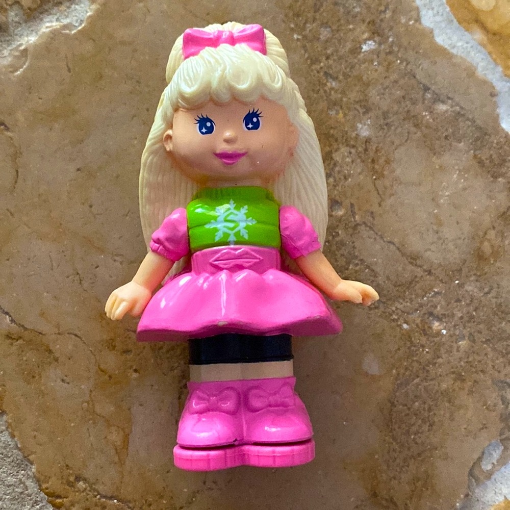 Vintage 1993 McDonald's Happy Meal Sally Secrets Paper Punch Doll